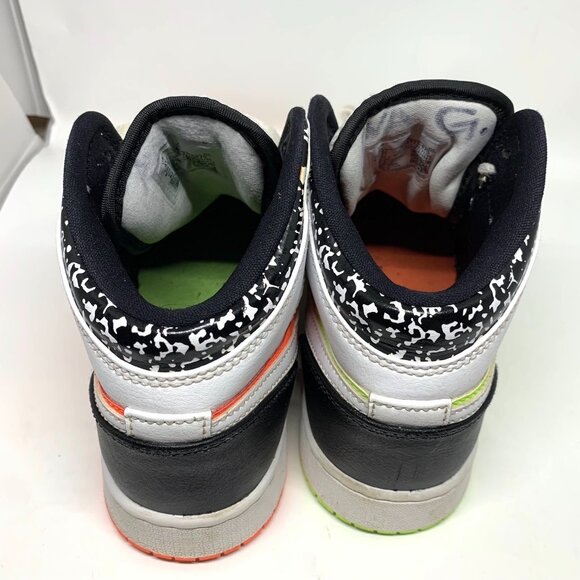 Nike Air Jordan 1 Mid GS 'Notebook' 554725-870 Youth Size 4Y - Picture 5 of 5
